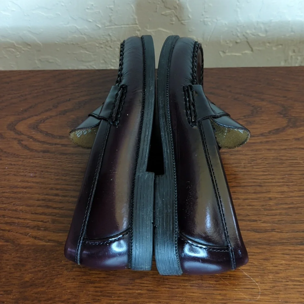 Sperry Boys Top-Sider Colton Burgundy Loafers Size 12.5